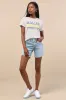 501 Mid Thigh Light Wash Denim Shorts sold by Lulus