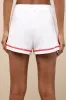 Ayah White Embroidered High-Rise Shorts sold by Lulus