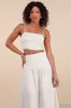 Sabino Beige Striped Drop Waist Two-Piece Midi Dress sold by Lulus