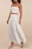 Sabino Beige Striped Drop Waist Two-Piece Midi Dress sold by Lulus