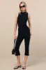 Agnete Black High-Rise Capri Pants sold by Lulus