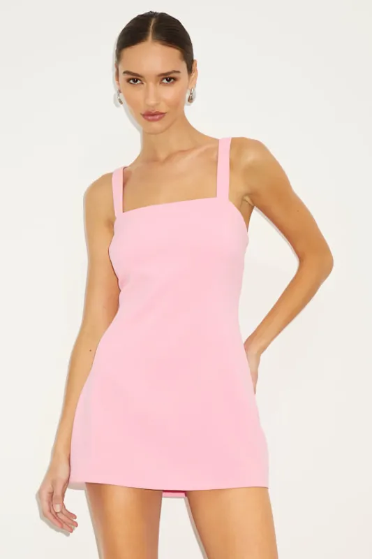 Chayan Pink Sleeveless Skort Romper sold by Lulus