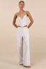 Anahita Cream and Blue Striped Halter Top sold by Lulus