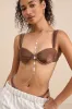 Delphia Gold Pearl Body Chain Harness sold by Lulus