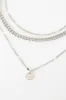 Three-Way Tie Silver Necklace Set sold by Lulus