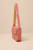 Pania Gold and Red Seashell Beaded Shoulder Bag sold by Lulus