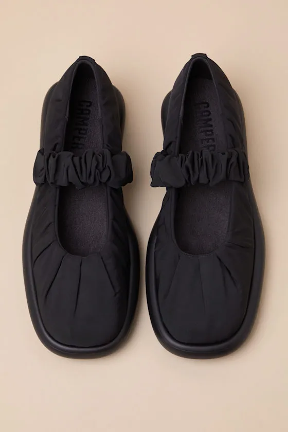 Onda Black Pleated Ballet Flats sold by Lulus product image thumbnail 4