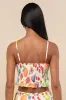 Mirabelle White Multi Fruit Print Crop Cami Top sold by Lulus