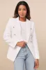 Sandara Ivory Oversized Double-Breasted Blazer sold by Lulus