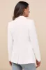 Sandara Ivory Oversized Double-Breasted Blazer sold by Lulus