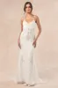 Ciella White and Silver Beaded Mermaid Maxi Dress sold by Lulus