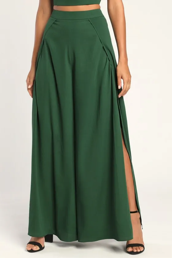 Out Tonight Emerald Green Two-Piece Jumpsuit sold by Lulus product image thumbnail 3