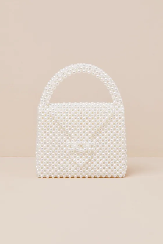 Damona Ivory Pearl Handle Bag sold by Lulus product image thumbnail 2