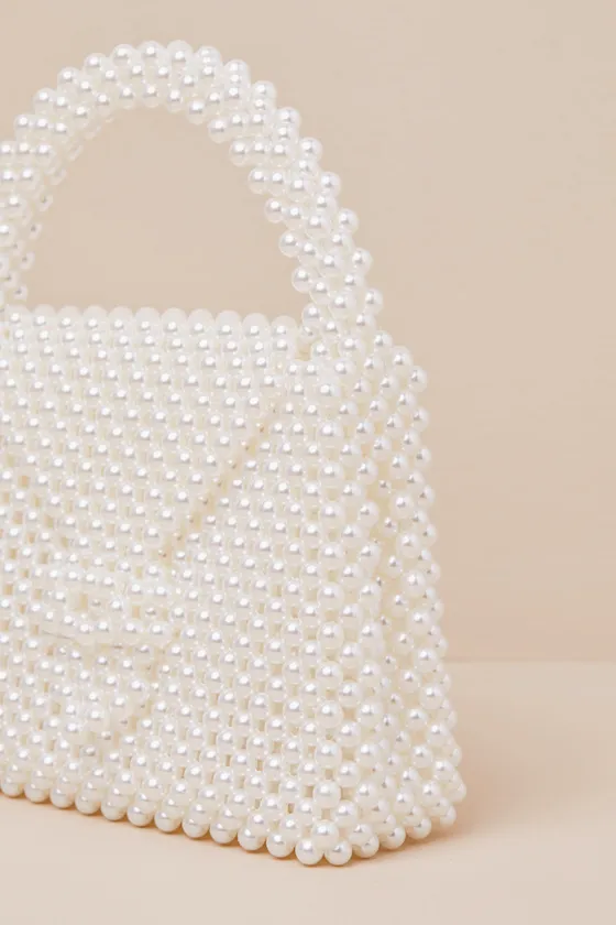 Damona Ivory Pearl Handle Bag sold by Lulus product image thumbnail 4
