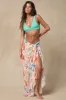 Illyra Ivory Multi Print Sarong Swim Cover-Up sold by Lulus