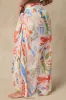 Illyra Ivory Multi Print Sarong Swim Cover-Up sold by Lulus