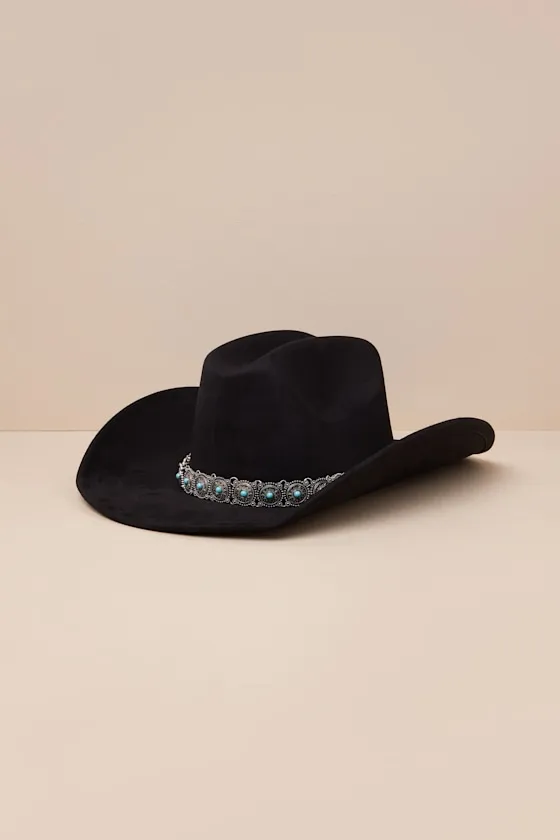 Solmira Black Conch Western Hat sold by Lulus product image thumbnail 2
