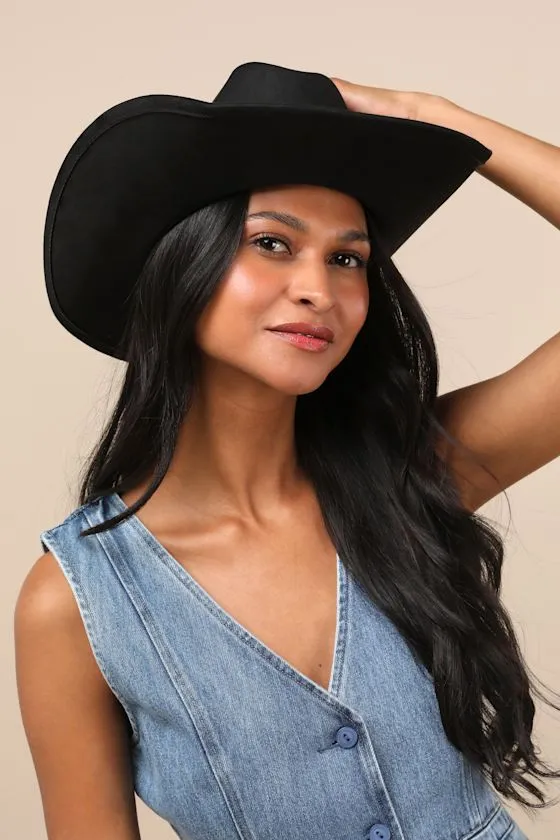 Solmira Black Conch Western Hat sold by Lulus product image thumbnail 3