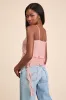 Luscinia Light Pink Textured Ruffled Cami Top sold by Lulus
