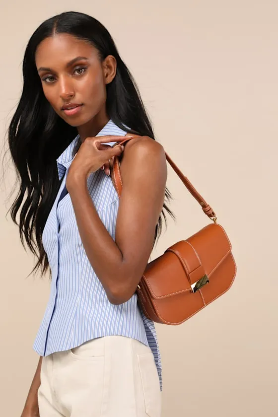 Janey Brown Crossbody Bag sold by Lulus