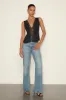 Mindy Black Lace Button-Front Tank Top sold by Lulus