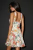 Forevermore Ivory Multi Floral Skater Dress sold by Lulus