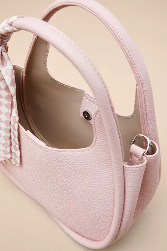 Journee Blush Pink Crossbody Handbag sold by Lulus product image thumbnail 4