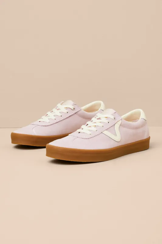 Sport Low Sepia Rose Suede Lace-Up Sneakers sold by Lulus