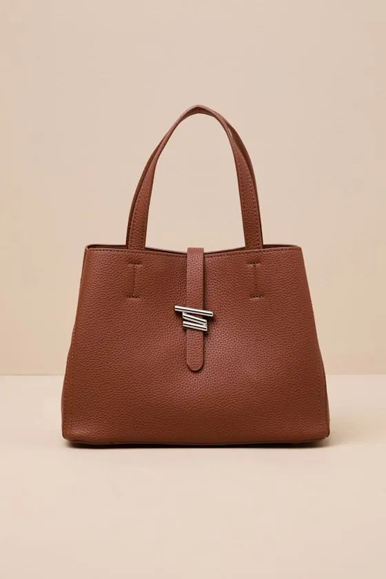 Benetti Brown Tote Bag sold by Lulus