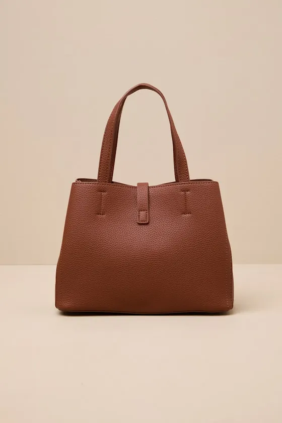 Benetti Brown Tote Bag sold by Lulus product image thumbnail 3