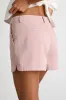 Marnie Blush Pink Twill High-Rise Shorts sold by Lulus