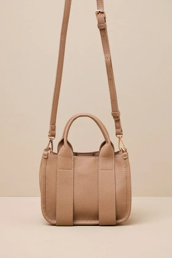 Briarlyn Tan Vegan Leather Crossbody Bag sold by Lulus product image thumbnail 2