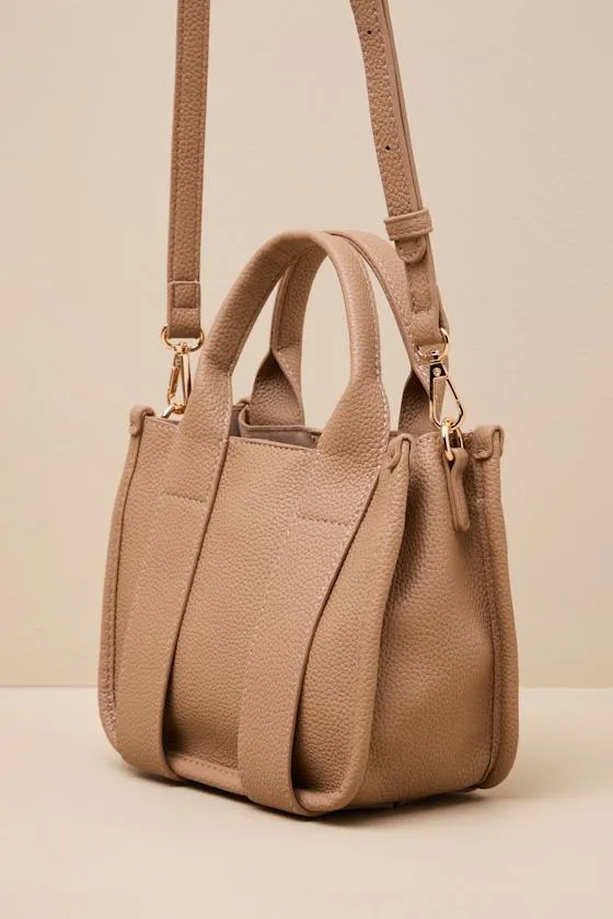 Briarlyn Tan Vegan Leather Crossbody Bag sold by Lulus product image thumbnail 4