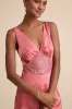 Toulouse Rusty Rose Satin Lace Maxi Dress sold by Lulus