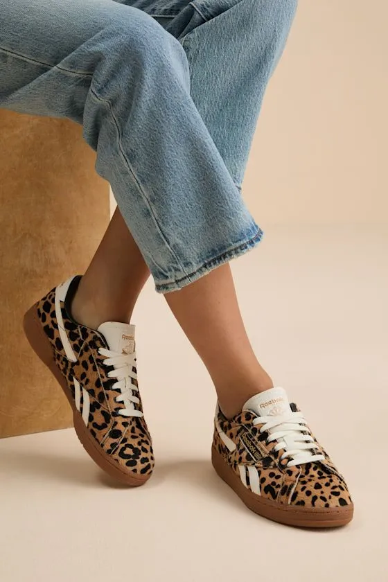 Club C Grounds UK Cheetah Pony Hair Sneakers sold by Lulus