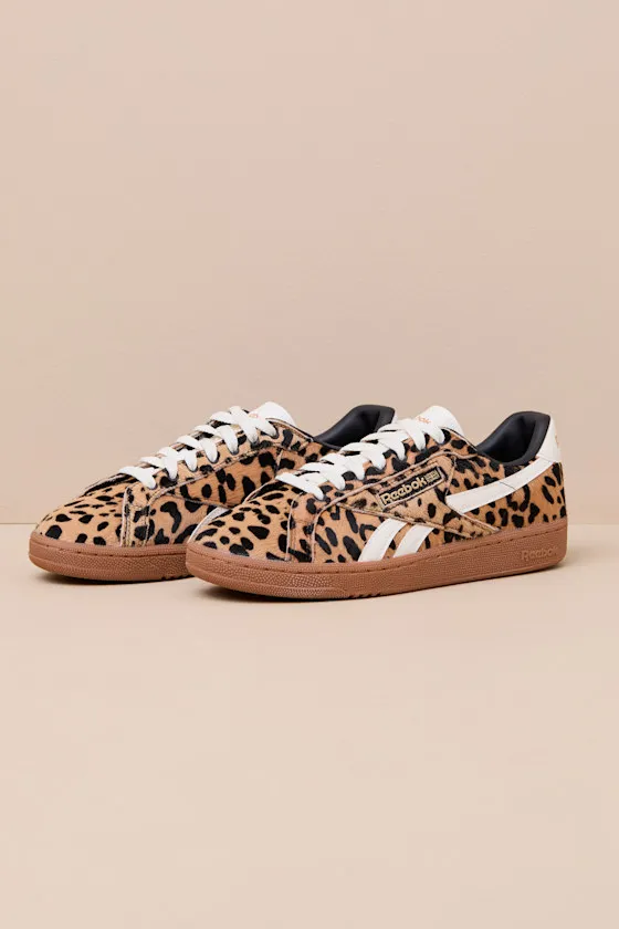 Club C Grounds UK Cheetah Pony Hair Sneakers sold by Lulus product image thumbnail 2