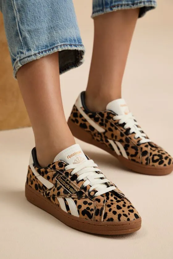 Club C Grounds UK Cheetah Pony Hair Sneakers sold by Lulus product image thumbnail 3