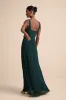 Naroah Emerald Green Square Neck Pleated Maxi Dress sold by Lulus