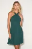 Forevermore Emerald Green Skater Dress sold by Lulus