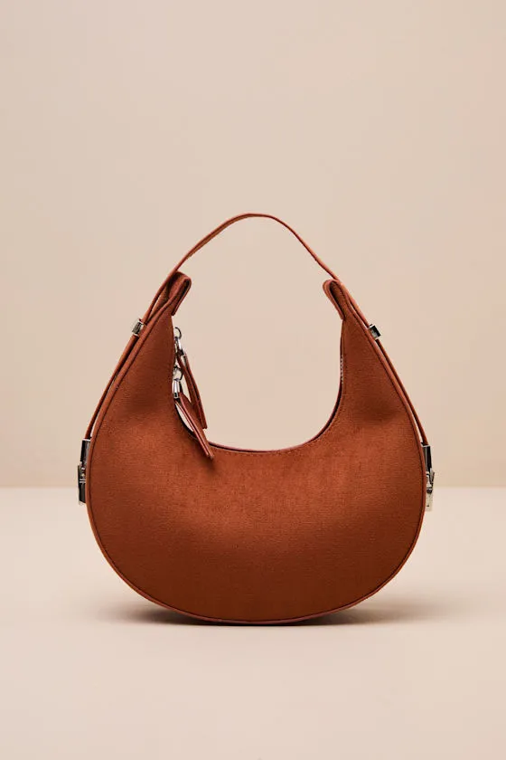 Easton Tan Suede Mini Handbag sold by Lulus product image thumbnail 2