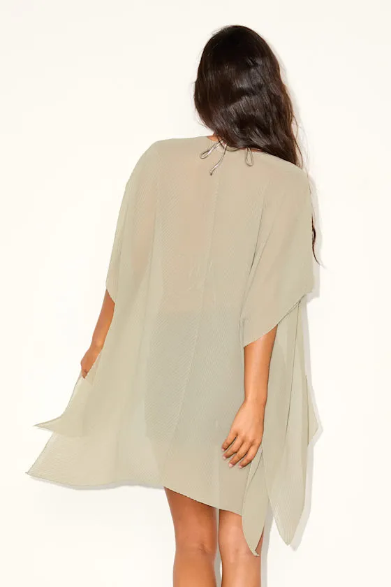 Kamya Sage Green Textured Cover-Up Shawl sold by Lulus product image thumbnail 3