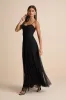 Atori Black Mesh Sleeveless Maxi Dress sold by Lulus