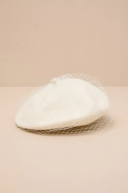 Betty White Netted Beret sold by Lulus
