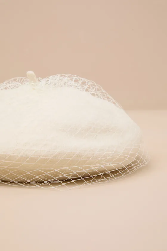 Betty White Netted Beret sold by Lulus product image thumbnail 2