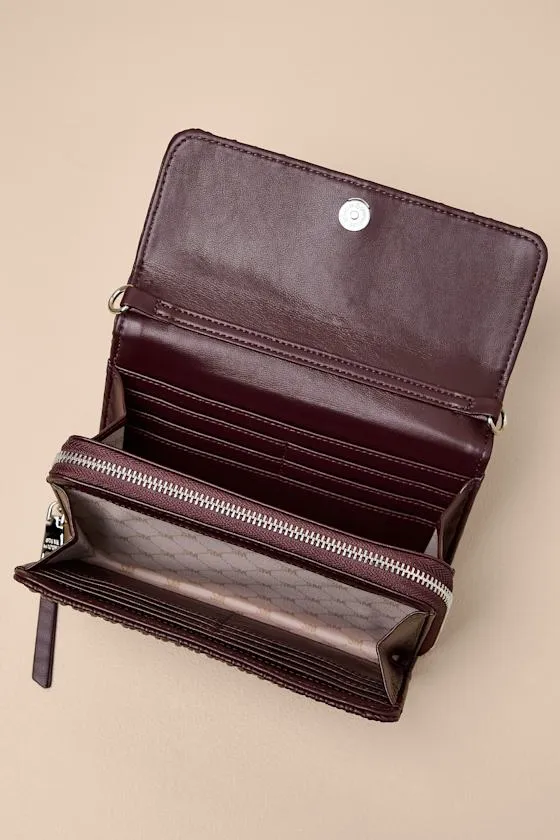 Bcarina Wine Red Quilted Crossbody Handbag sold by Lulus product image thumbnail 3