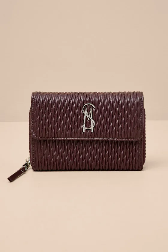 Bcarina Wine Red Quilted Crossbody Handbag sold by Lulus product image thumbnail 4