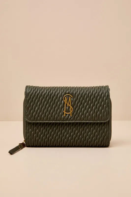 Bcarina Olive Quilted Crossbody Handbag sold by Lulus