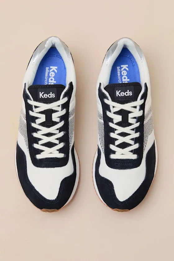 Rena Dalmata Black and White Suede Leather Lace-Up Sneakers sold by Lulus product image thumbnail 4