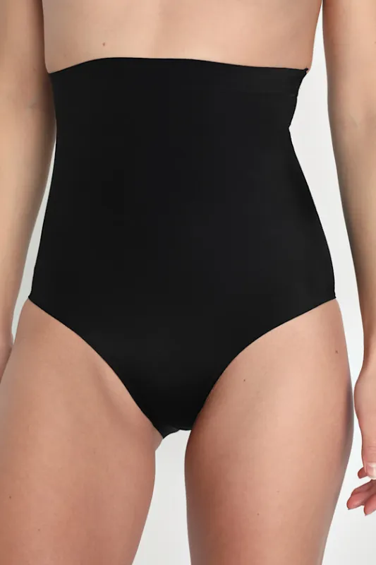 Sleek Confidence Black Shapewear Brief sold by Lulus