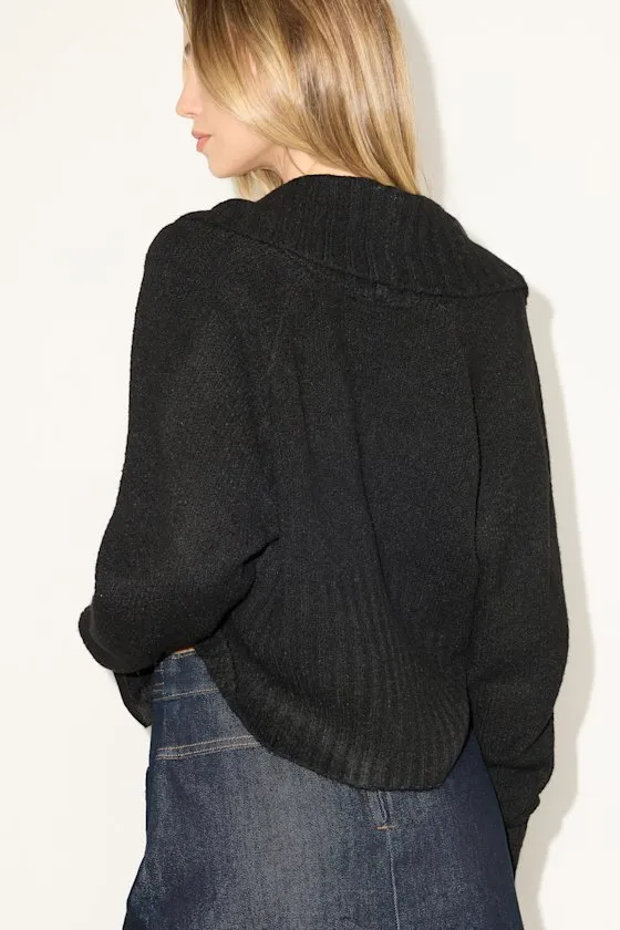 Almaya Black Knit Crop Top and Cardigan Sweater Set sold by Lulus product image thumbnail 3